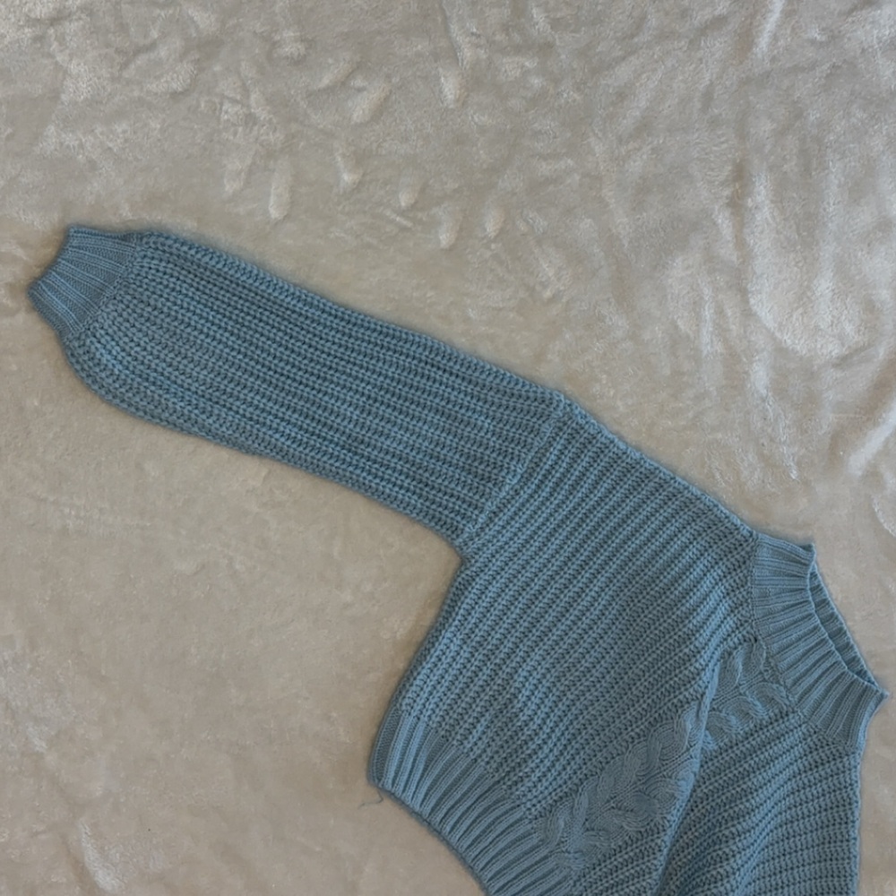 NWOT Princess Polly Cropped Mock Neck Sweater - Picture 5 of 12